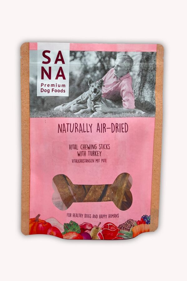 Vital Chewing Sticks with Turkey (150g)