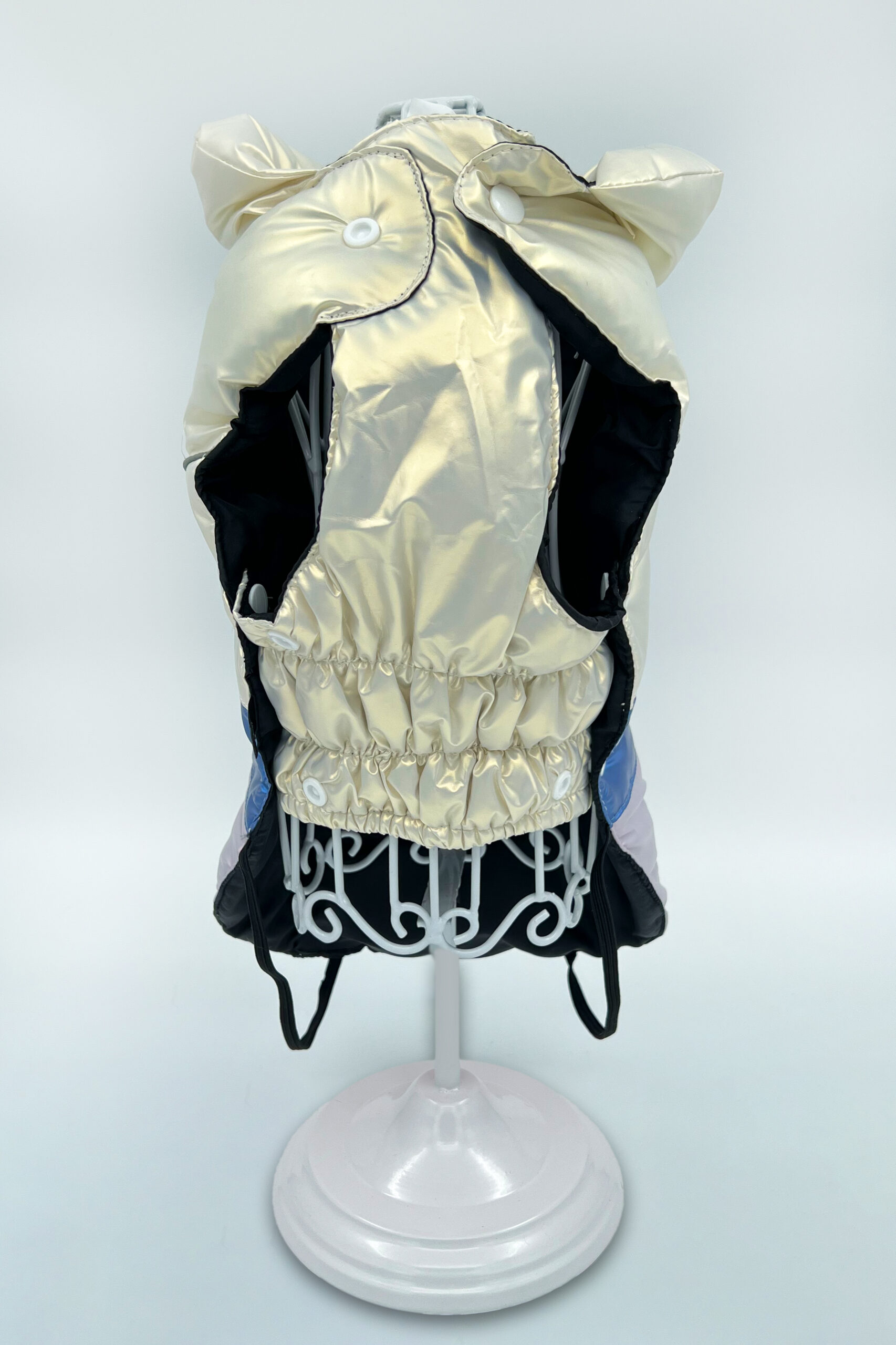 Hundjacka Pearly Dream vit - Bild 2