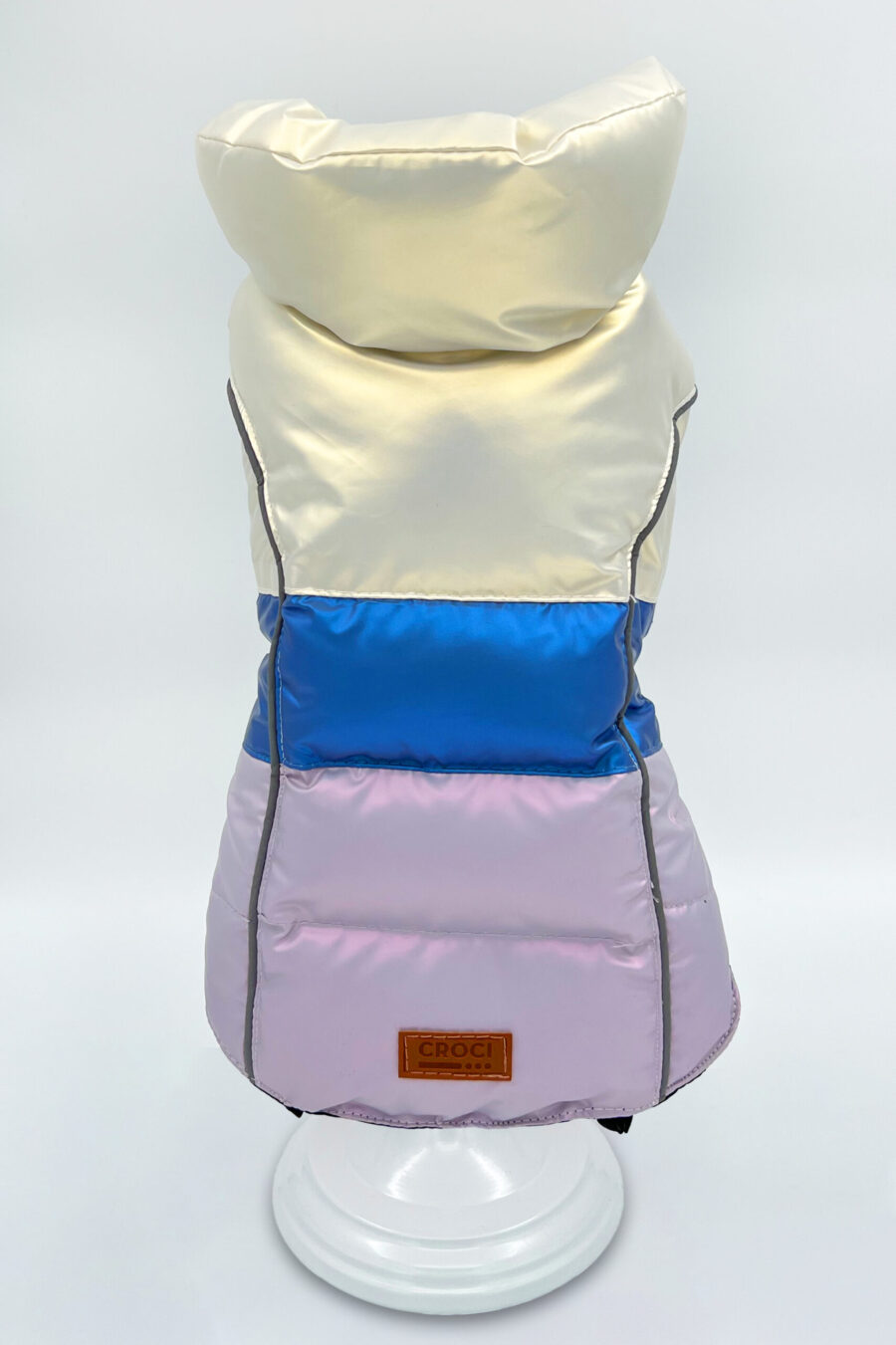 Hundjacka Pearly Dream vit