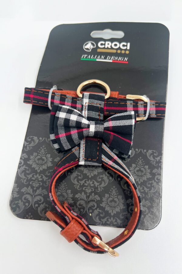 Hundsele Pettorina Tartan Black